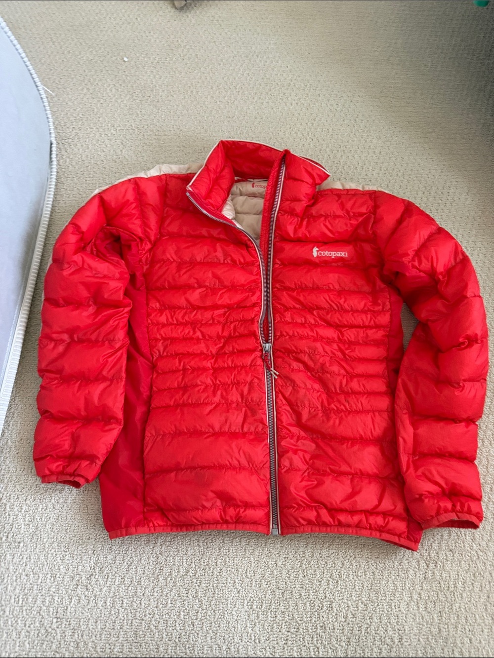 cotopaxi Red Quilted Puffer Jacket
